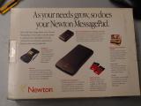 Newton MessagePad 120の箱の宣伝文句3