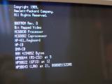 HP 9000/340C+ boot screen