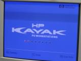 HP Kayak XW boot splash screen