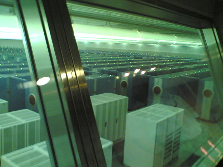 Racks of the Earth Simulator from another angle